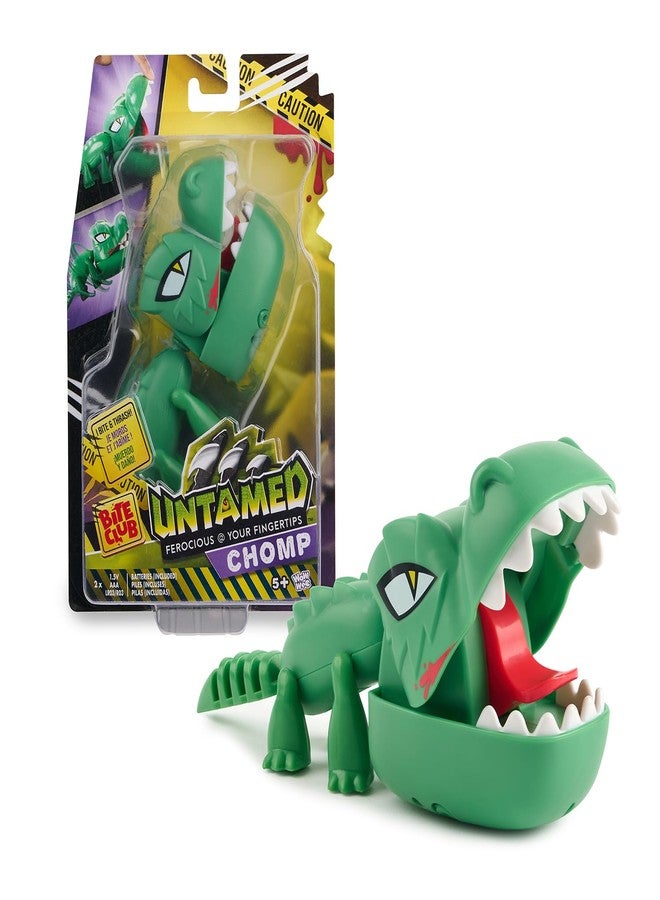 Untamed Bite Club Crocodile, Chomp (Green), Biting Creature, Prank Toy (Ages 5+) - Image 1