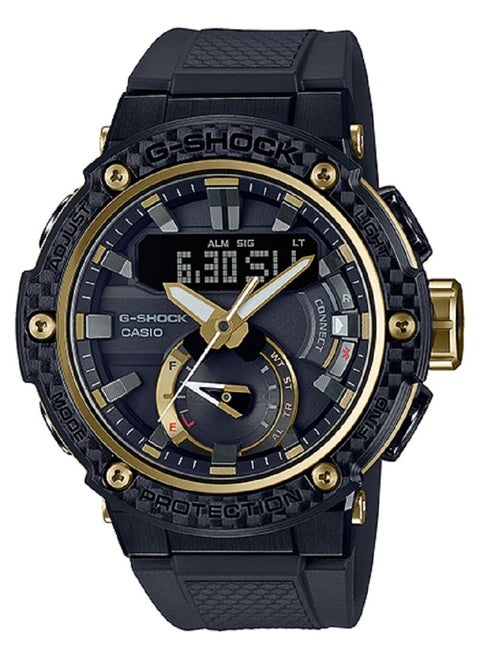 Casio Men Watch G-Shock Tough Solar Digital Analog Black Dial Resin Band GST-B200X-1A9DR.