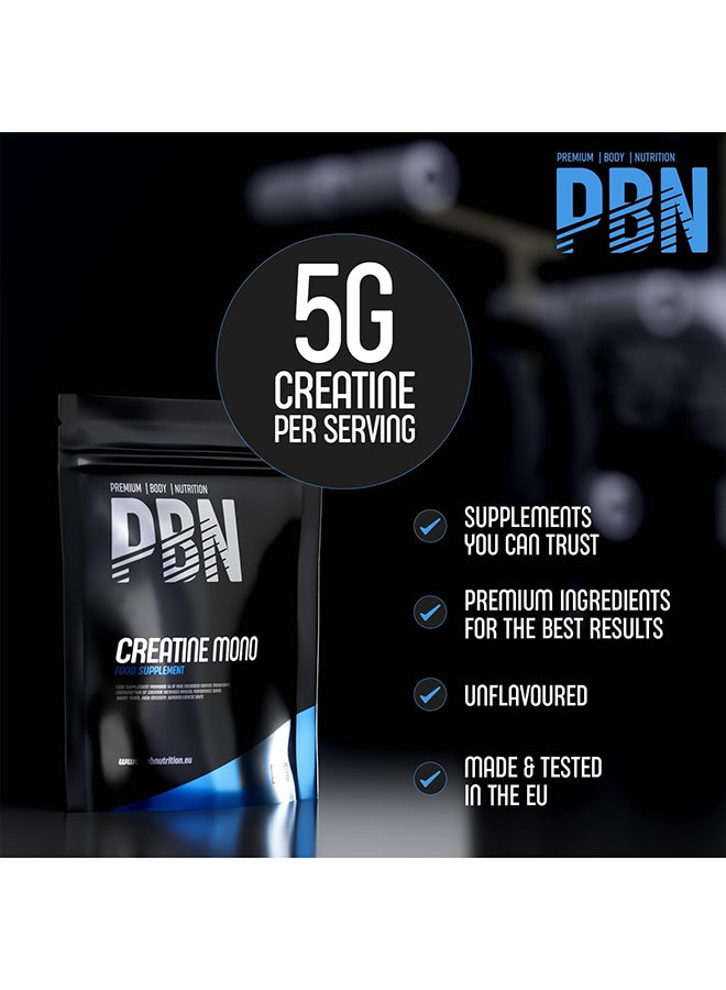 Premium Body Nutrition Creatine 500g Pouch - Image 2