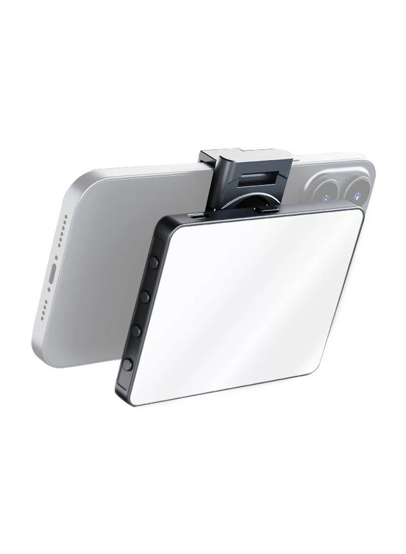 M15 5W Photography Lamp Pocket LED Light Phone Holder Clamp And Cold Shoe For Live Streaming  - Image 1