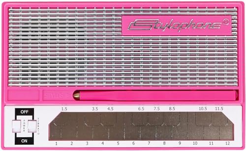 Stylophone Pink - The Original Pocket Electronic Synthesizer - Special Edition | Synth Musical Instrument | Synthesizer Keyboard | Stylophone Instrument - Image 4