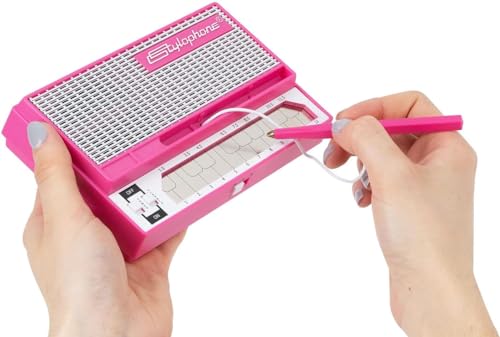 Stylophone Pink - The Original Pocket Electronic Synthesizer - Special Edition | Synth Musical Instrument | Synthesizer Keyboard | Stylophone Instrument - Image 5