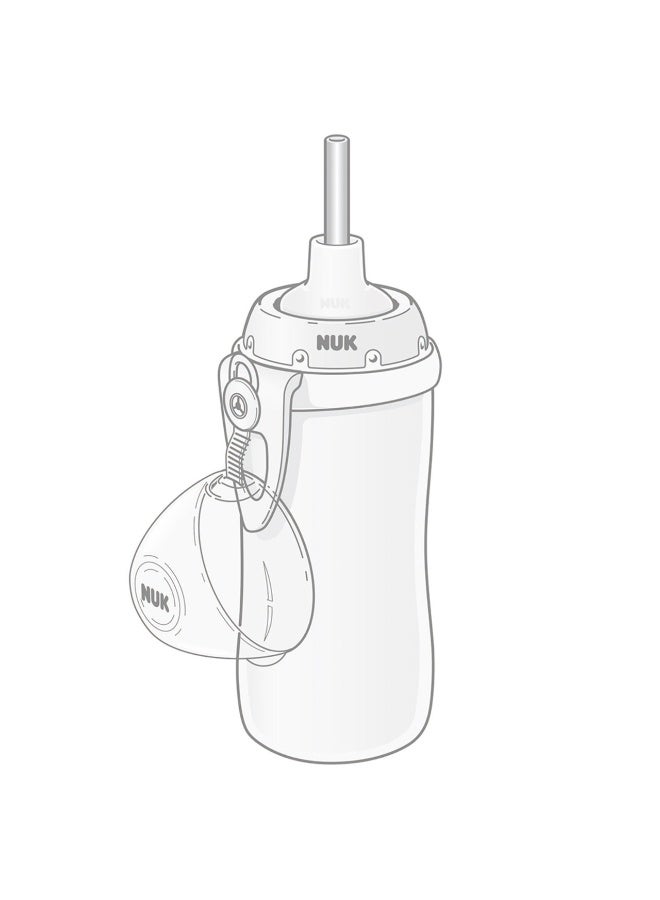 نوك كوب نيوك فليكسي (NUK Flexi Cup) مع مصاصة ناعمة - 300 مل (لعمر 12 شهر فما فوق) - Image 4