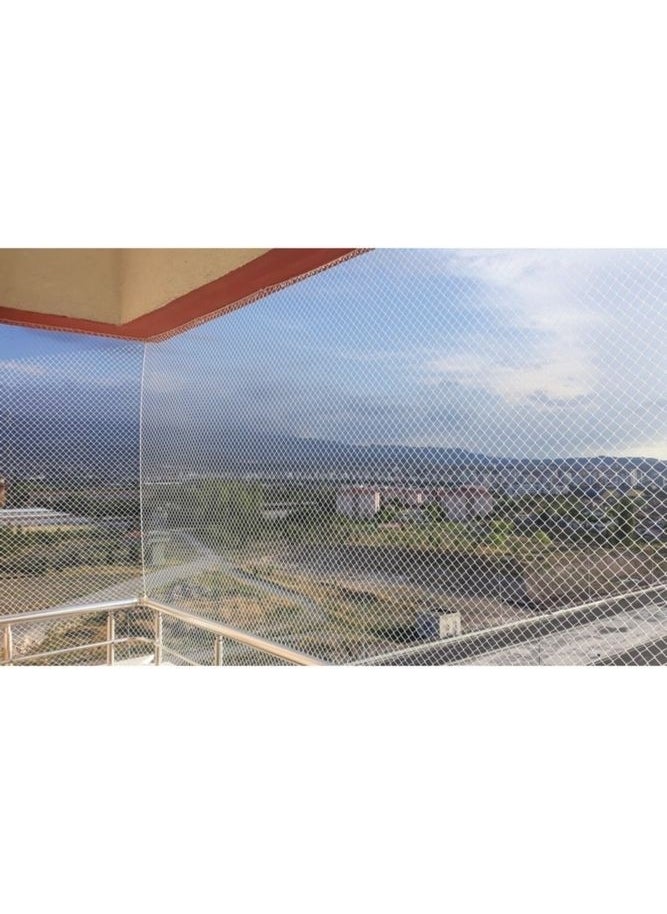 Doğalsan Tarım Bird Net 2,5X50 Meters Bird Net Balcony Net Cat Net Balcony Net Pigeon Bird Prevention Net  - Image 3