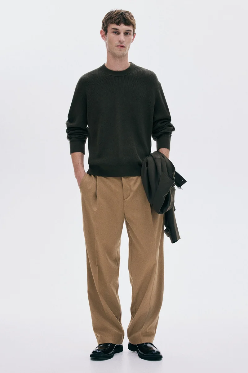 H&M Regular Fit Rib-knit jumper