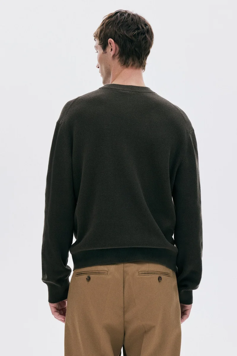 H&M  Regular Fit Rib-knit jumper for Men | Best Price UAE