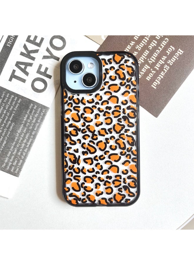 NIBEMINENT American Hot Girl Leopard Pattern Protective TPU Case Cover For iPhone 16 Pro Max Clear - Image 1