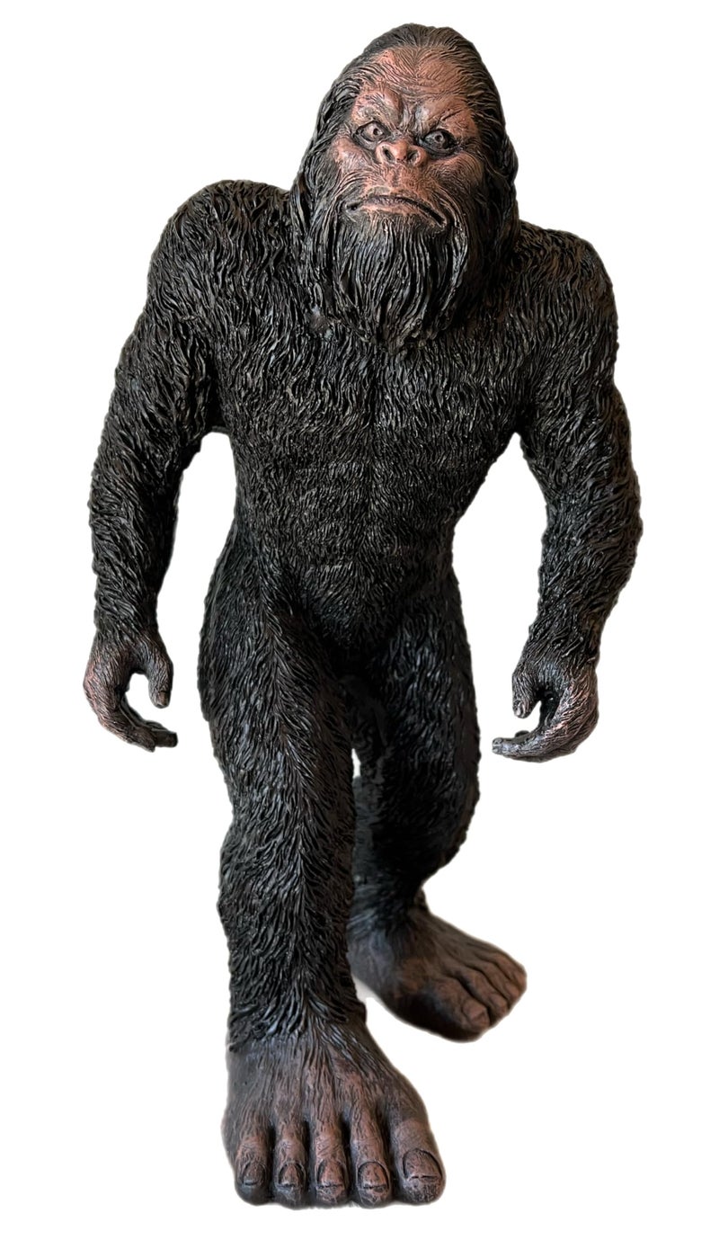 Top Brass Big Squatch 13 Bigfoot Sasquatch Standing StatueFigurine  Rustic Cabin Lodge Mountain Art Decor