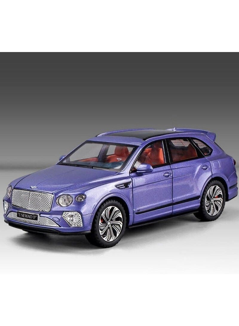 BENTLEY Kids Car - Realistic Miniature Model, Accurate Scale, For Kids & Collectors - Elegant Purple Color _ High Alloy Car Model _ Toy Car-car-children's games-Toy car for children - Image 1