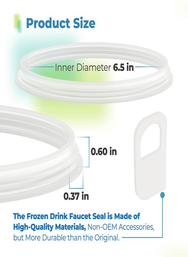Xinxinlin 32268.1000 Ice Drink Machine Seal Kit Replacement for Bunn Slush Machine 32193.0000, 32268.1001, 27643.0000, 03851.0000, CDS-3, Machine Models Ultra-2A, Ultra-2, Ultra-1, for Bunn Coffee Maker Part - Image 3