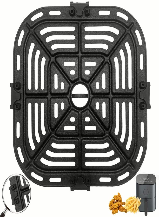 oecue Air Fryer Replacement Grill Pan Fit for COSORI Air Fryer 5 QT, Air Fryer Rack Replacement Parts Accessories Grill Plate Crisper Plate Tray, Non-Stick, Dishwasher Safe… - Image 1