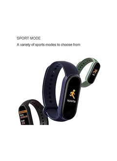 PROMASS Band Smart Bracelet Wristband Waterproof Sport Smart Watch Fitness Tracker Watch with Heart Rate Monitor Smart Watch with Message Reminder and Step Counter with Blood Pressure Monitor (Black)  - Image 4