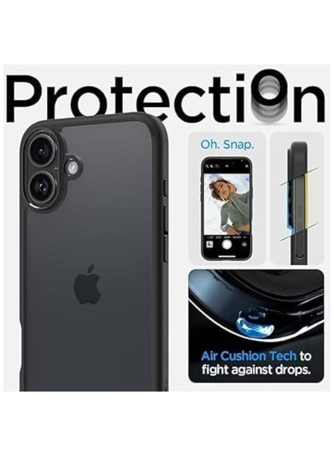 Magic Mask Q Series Unique Case Compatible with iPhone 16 Black  - Image 2