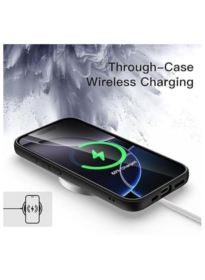 Magic Mask Q Series Unique Case Compatible with iPhone 16 Black  - Image 5