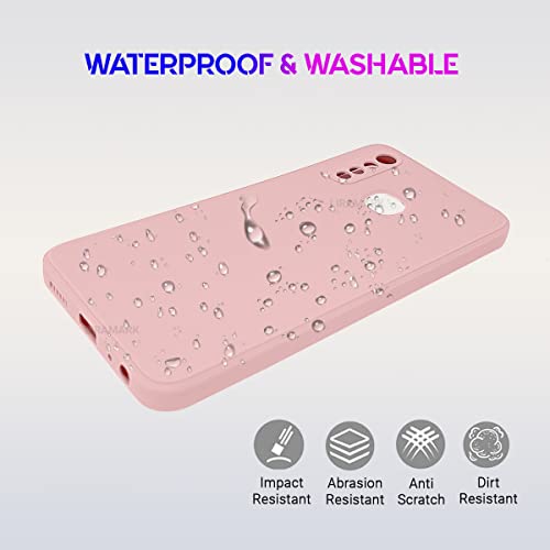 LIRAMARK Silicone Soft Back Cover Case for Vivo Y19 / U3 / U20 (Silicone Pink) - Image 5