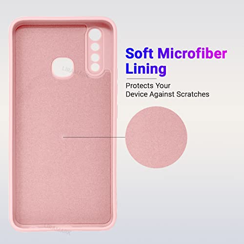 LIRAMARK Silicone Soft Back Cover Case for Vivo Y19 / U3 / U20 (Silicone Pink) - Image 2