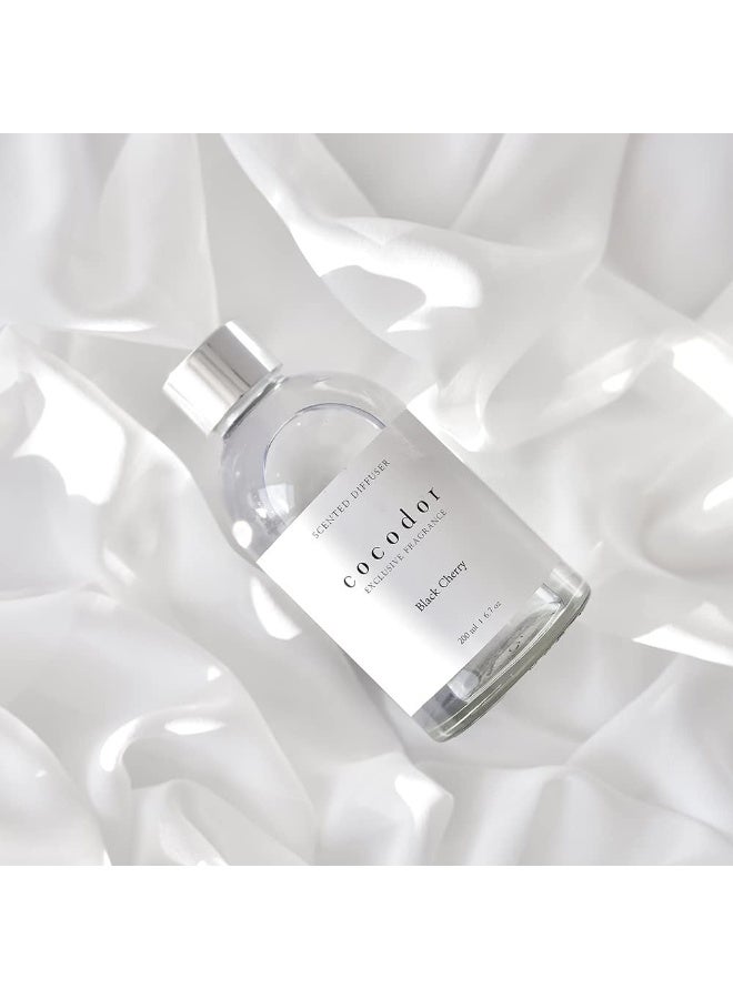 كوكودور موزّع العطر وايت ليبل / الكرز الأسود / ‏6.7 أونصة (200 مل) / ديكور المنزل والمكتب، عطر وهدايا، علاج عطري - Image 5