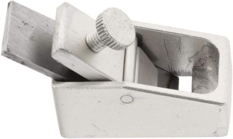 كلاراكو أداة يدوية لتسوية الخشب، مسحاج يدوي، مسحاج صغير لتشذيب الخشب، مسحاج لتنعيم الأسطح والحواف، فضي متوسط الحجم - Image 1