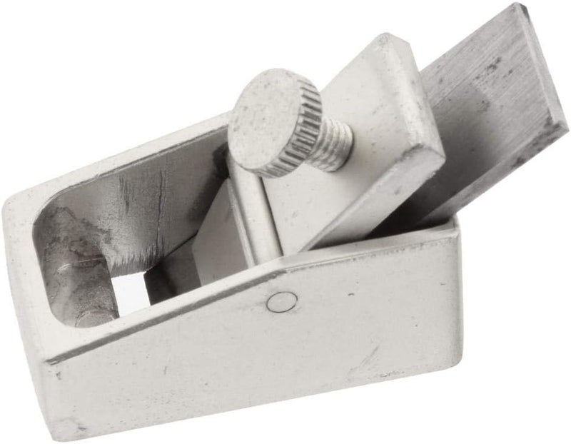 كلاراكو أداة يدوية لتسوية الخشب، مسحاج يدوي، مسحاج صغير لتشذيب الخشب، مسحاج لتنعيم الأسطح والحواف، فضي متوسط الحجم - Image 2