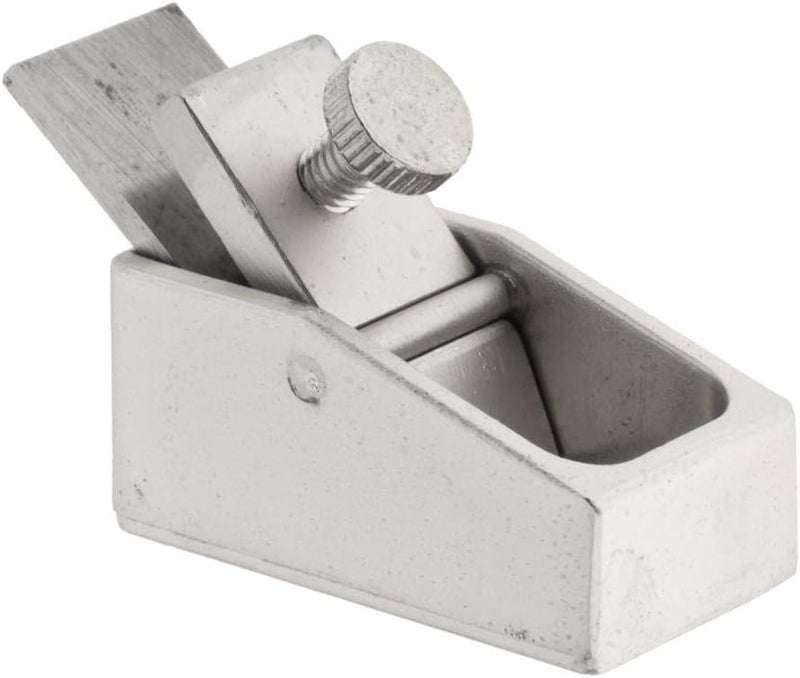 كلاراكو أداة يدوية لتسوية الخشب، مسحاج يدوي، مسحاج صغير لتشذيب الخشب، مسحاج لتنعيم الأسطح والحواف، فضي متوسط الحجم - Image 4