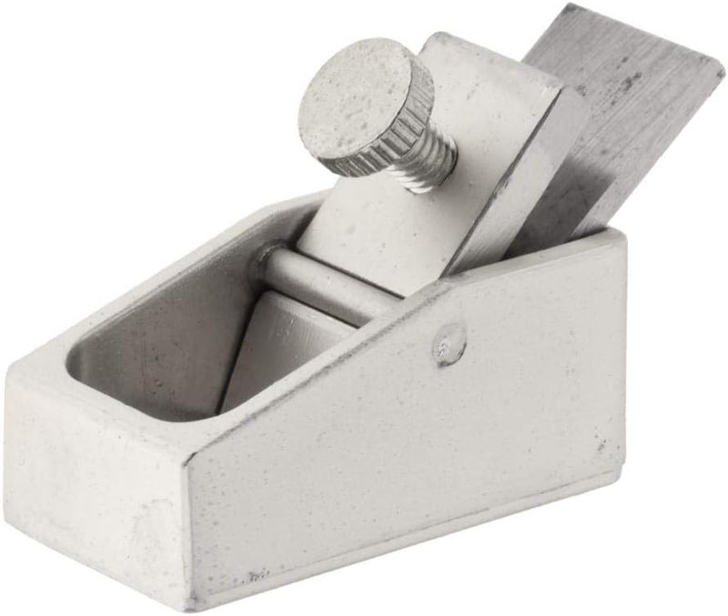 كلاراكو أداة يدوية لتسوية الخشب، مسحاج يدوي، مسحاج صغير لتشذيب الخشب، مسحاج لتنعيم الأسطح والحواف، فضي متوسط الحجم - Image 3