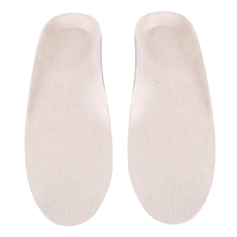 Kids Orthotic Insoles For Flat Feet Arch Support Plantar Fasciitis Relief Grey 22 23 - Image 2