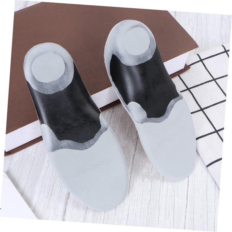 Kids Orthotic Insoles For Flat Feet Arch Support Plantar Fasciitis Relief Grey 22 23 - Image 5