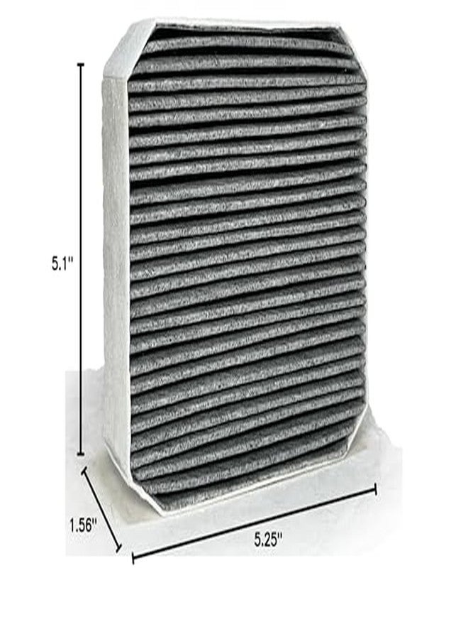 نيسبيرا فلتر كربوني بديل 2 في 1 من نيسبيرا لتنقية الهواء | متوافق مع أجهزة تنقية الهواء موليكول للغرف الكبيرة | يزيل الدخان والغبار والجسيمات الكبيرة | عبوة واحدة - Image 3