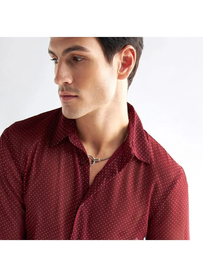 Splash FAV Sheer Dress Shirt