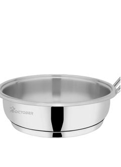 6 October Frying Pan With Capsule Bottom With Handle Size 26Cm  - Image 3