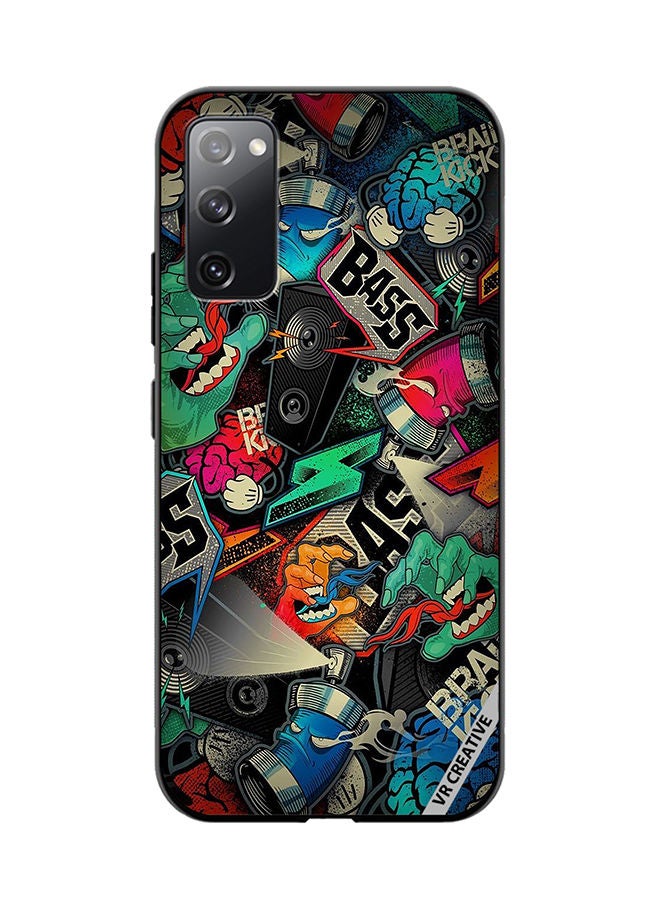 VR CREATIVE Protective Case Cover For Samsung Galaxy S20 FE 5G Design Multicolour - Image 1
