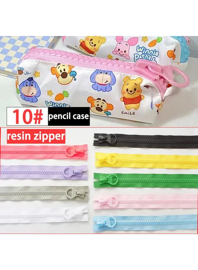 Black Heavy Duty Zipper 25cm for Sewing Bags and Crafts - Image 1