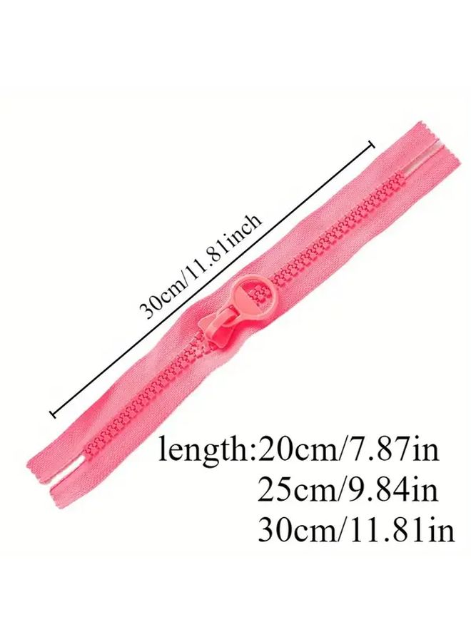 Black Heavy Duty Zipper 25cm for Sewing Bags and Crafts - Image 3