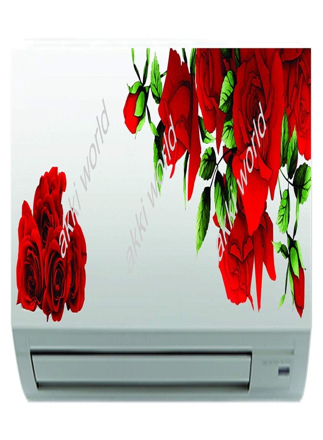 Akki World ™ AC Sticker Wall Sticker Split Ac Stickers Air Conditioner Sticker Standard Size - Image 1