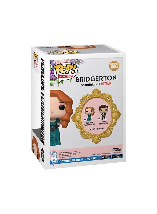 Funko Pop TV: Bridgerton - Penelope Featherington - 1/6 Odds for Rare Chase Variant - Collectable Vinyl Figure - Gift Idea - Official Merchandise - Toys for Kids & Adults - Drama Fans - Image 3
