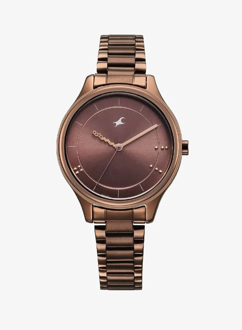 fastrack Women's Metal Analog Watch 6296QM01 - 33 mm