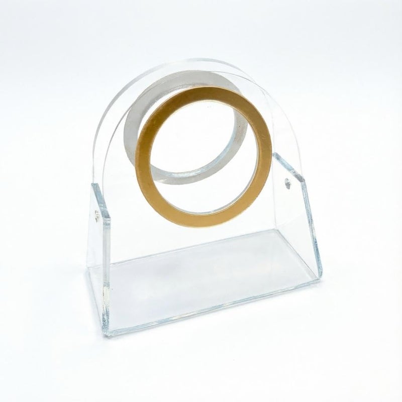Party Favors - Decorative mini boxes for wedding guests, baby showers, and corporate events, featuring gold foil accents, easy assembly structure, holds candies or small tokens, (6pcs Model 1) - Image 1