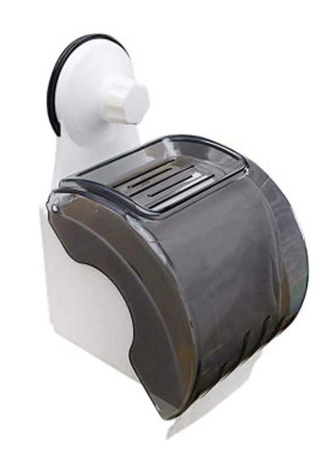 DRAMA HOME - Tissue Paper Holder With Magic Suction Cup White - Image 1