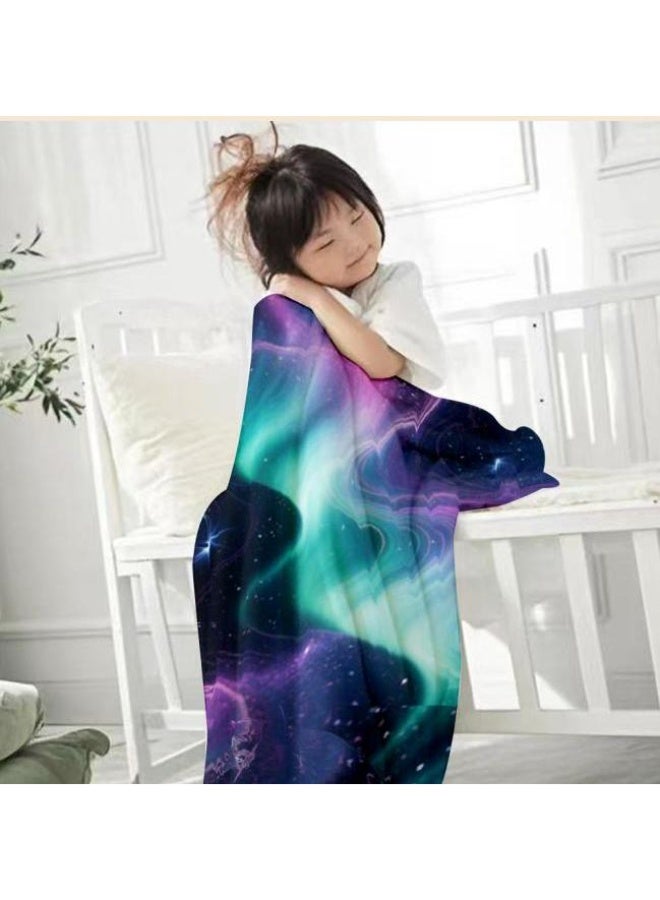 عام بطانية رقيقة من الفانيلا الكرتونية للأطفال والرضع (دافئة ومريحة، ومناسبة للنوم والألعاب) 70 سم * 100 سم - Image 1