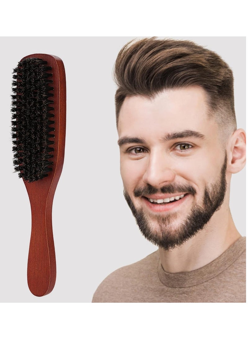 ORiTi Wooden Beard Styling Brush Brown  - Image 2