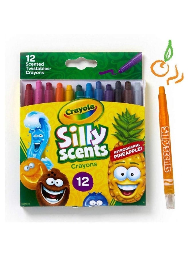 كرايولا أقلام تلوين معطرة 12 قلم - 52-9712 - Image 2