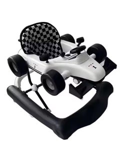 umbrella Baby walker in the form of a multi-functional brake stroller 3 in 1 (black and white)  - Image 2