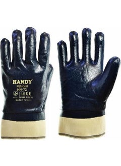 Handy Hn-72 Nitrile Petroleum Gloves Metal Inşaat Sanayi No:10 