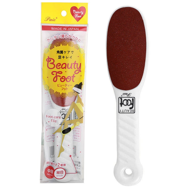 Generic Dual-Sided Pumice Stone Foot File White-Japanese Foot File 