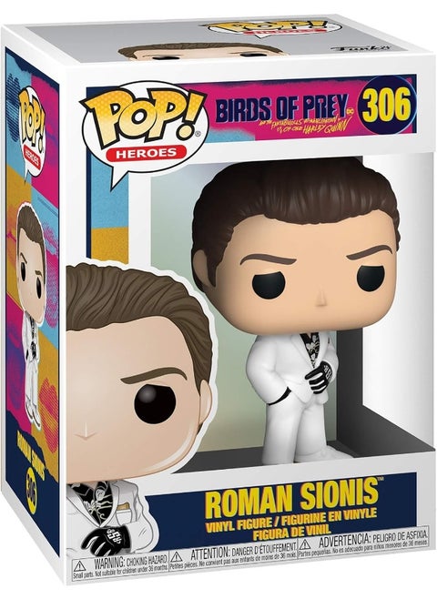 Funko Pop! Heroes: Birds of Prey Roman Sionis (White Suite), Action Figure