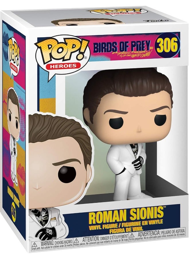 Funko - Funko Pop! Heroes: Birds of Prey Roman Sionis (White Suite), Action Figure - Image 1