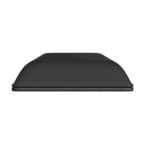 Glorious Gaming Padded Keyboard Wrist Rest (Compact, 25mm Thick) - Anti-Fray Stitched Edges, Smooth Cloth Surface, Anti-Slip Rubber Base, Medium Firmness, 300 x 100 x 25mm - Black - Image 3