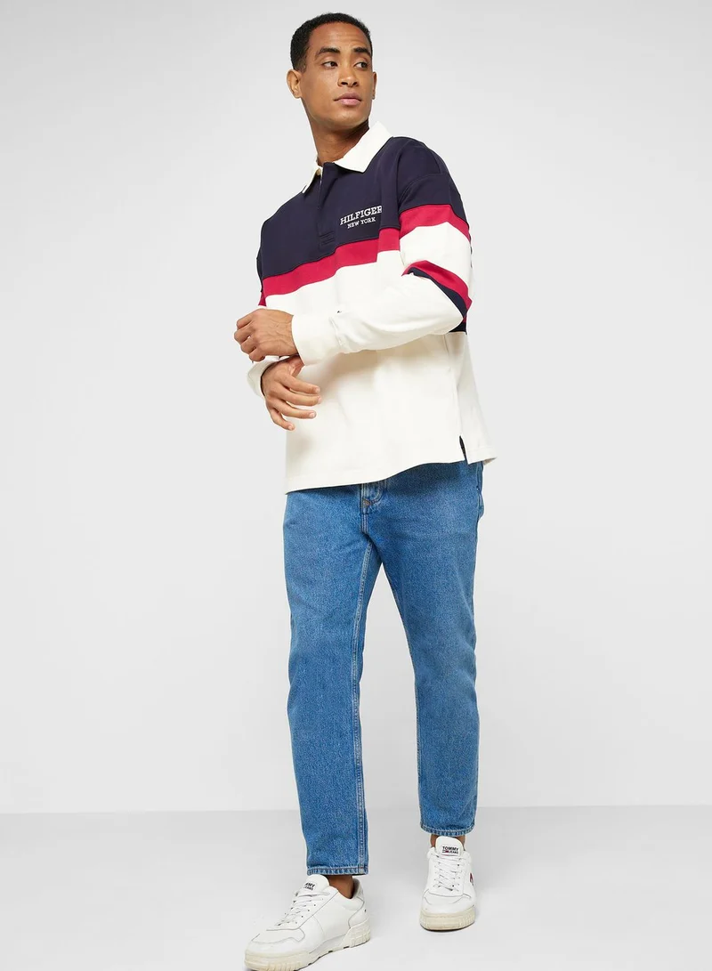TOMMY HILFIGER Color Block Polo