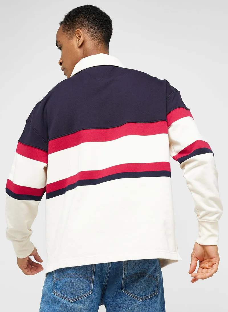 TOMMY HILFIGER Color Block Polo