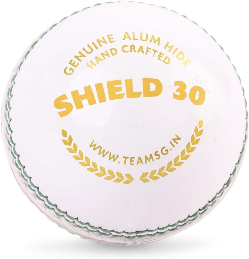 SG  Cricket Balls  SHIELD 30 White - Image 1